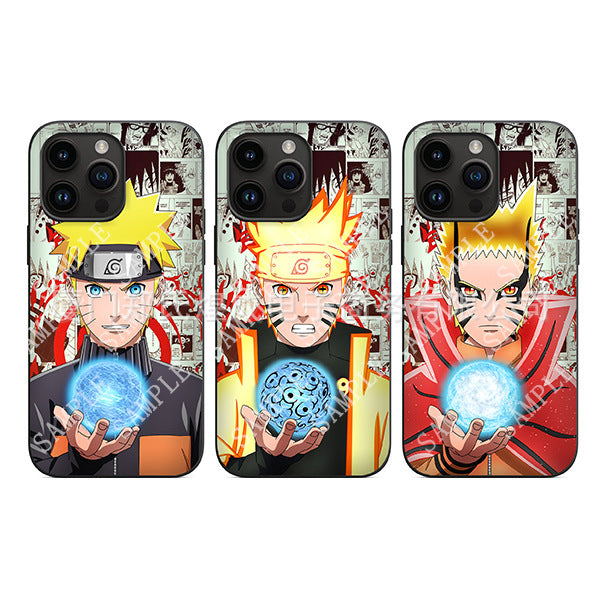 3D Gradient Naruto Anime Phone Case