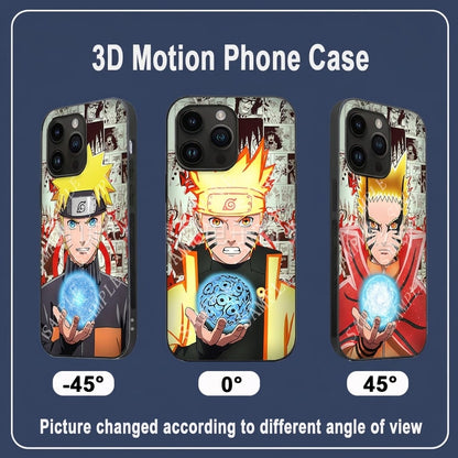 3D Gradient Naruto Anime Phone Case