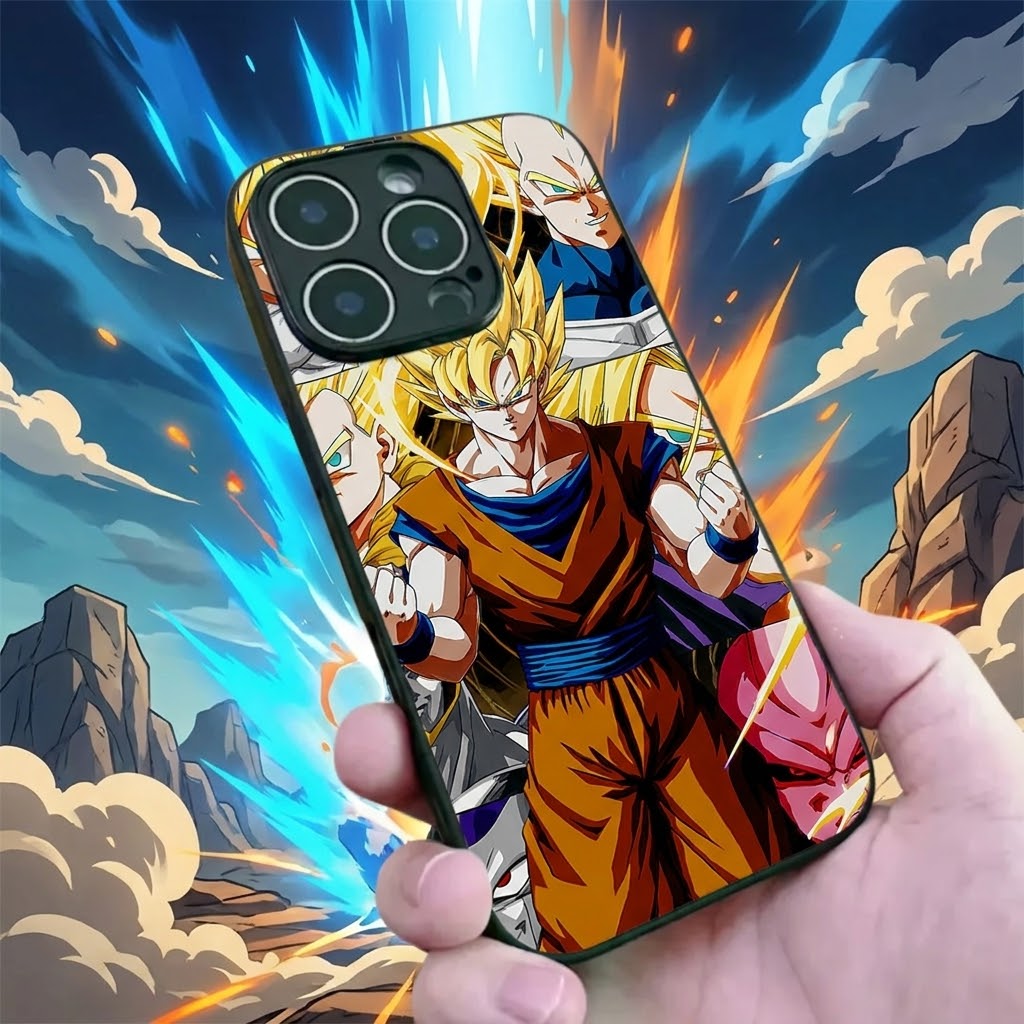 3D Goku Anime Phone Case