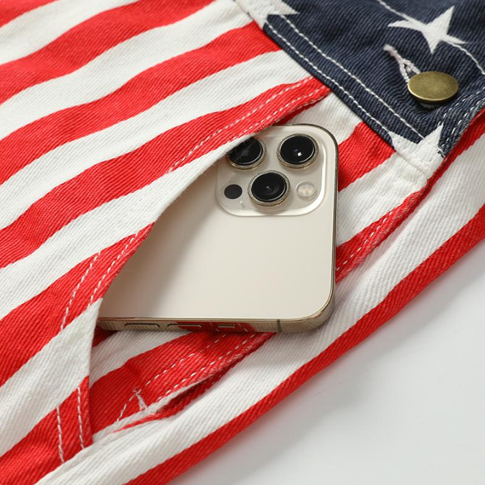 🇺🇸American Flag Overalls